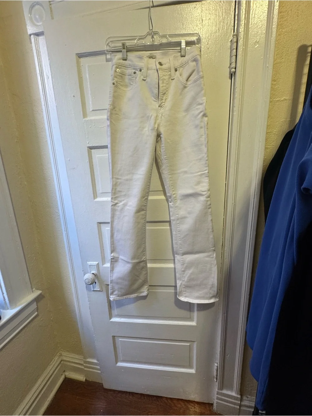 J. Crew White Curvy Demi Boot-Cut Jeans - Picture 4 of 6